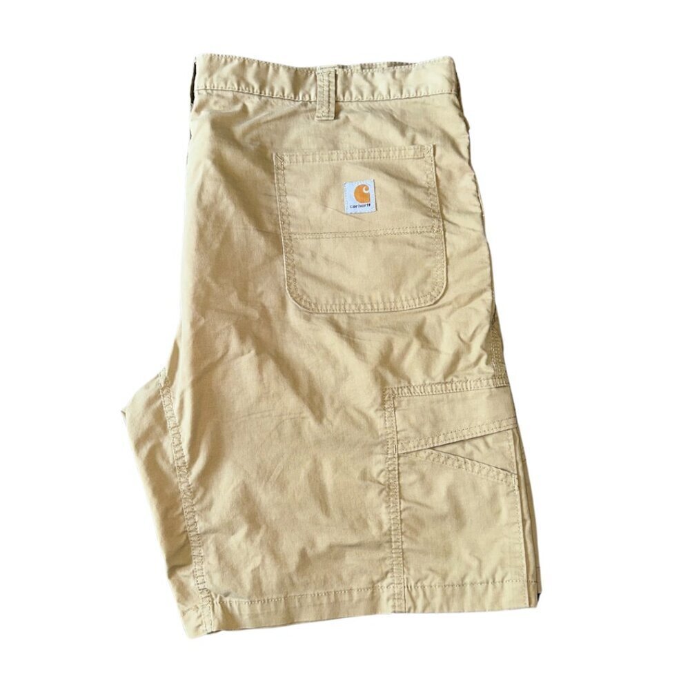 Carhartt Men's Tan Cargo Shorts Size 44 Relaxed Fit